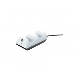 Trust GXT 254 Duo PS5 fehér kontroller töltő állomás (24451)