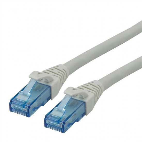 ROLINE Kábel S/FTP PATCH CAT6a LSOH, 2m, szürke ROLINE Kábel S/FTP PATCH CAT6a LSOH, 2m, szürke