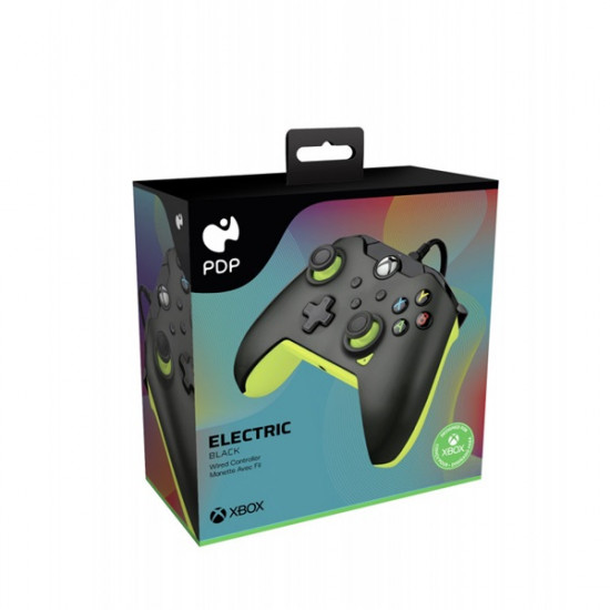 PDP Xbox Series X vezetékes kontroller neon fekete (049-012-GY) PDP Xbox Series X vezetékes kontroller neon fekete (049-012-GY)