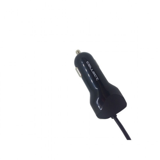 Cellect autós töltő micro USB kábellel + 1 x USB aljazat (MPCB-MIC-ADAPT-2.4A)
