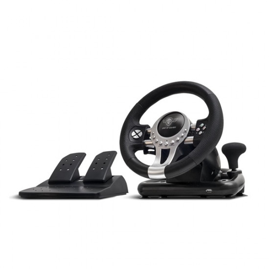 Spirit of Gamer Race Wheel Pro 2 kormány fekete-ezüst (SOG-RWP2) Spirit of Gamer Race Wheel Pro 2 kormány fekete-ezüst (SOG-RWP2)