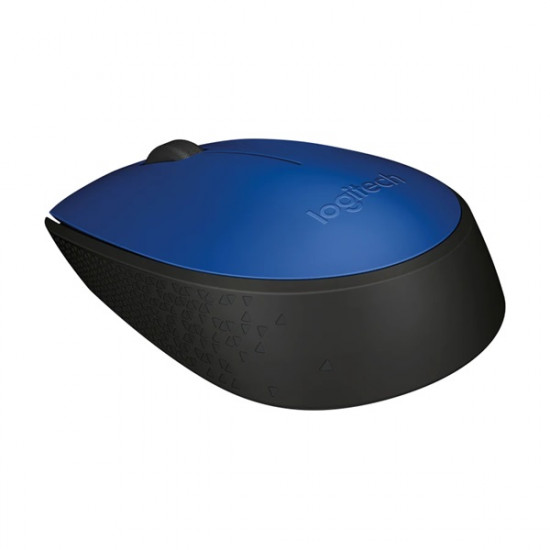 Logitech M171 vezeték nélküli egér kék-fekete (910-004640) Logitech M171 vezeték nélküli egér kék-fekete (910-004640)