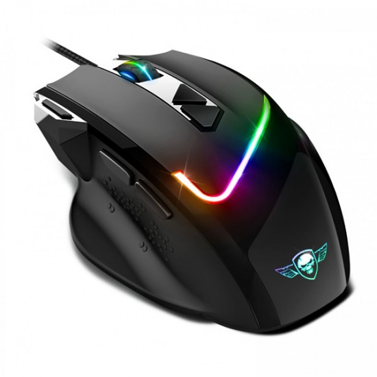 Spirit Of Gamer PRO-M3 RGB optikai Gaming egér és egérpad fekete (S-PM3RGB) Spirit Of Gamer PRO-M3 RGB optikai Gaming egér és egérpad fekete (S-PM3RGB)