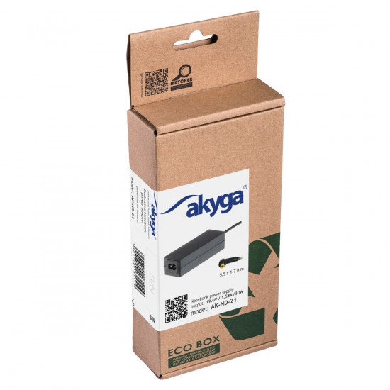 Akyga Notebook Adapter 30W Acer (AK-ND-21) Akyga Notebook Adapter 30W Acer (AK-ND-21)