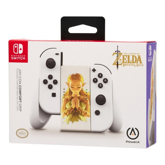 PowerA Comfort Grip Nintendo Switch Joy-Con Princess Zelda kontroller markolat (NSAC0059-01) PowerA Comfort Grip Nintendo Switch Joy-Con Princess Zelda kontroller markolat (NSAC0059-01)