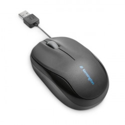 KENSINGTON K72339EU Kensington Pro Fit™ Retractable Mobile Mouse egér visszahúzható vezetékkel (K72339EU)
