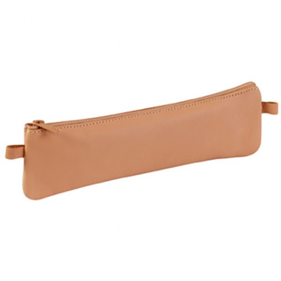 Clairefontaine 22x6cm lapos bőr barna tolltartó (P0016-0551) Clairefontaine 22x6cm lapos bőr barna tolltartó (P0016-0551)