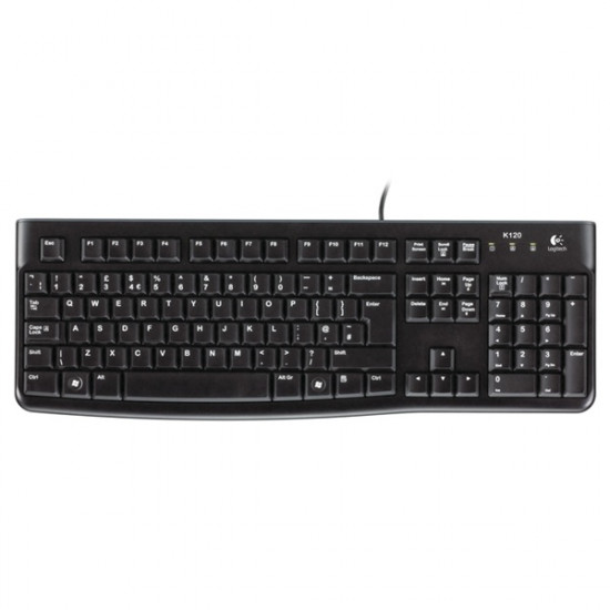 Logitech K120 USB billentyűzet fekete (920-002491) Logitech K120 USB billentyűzet fekete (920-002491)
