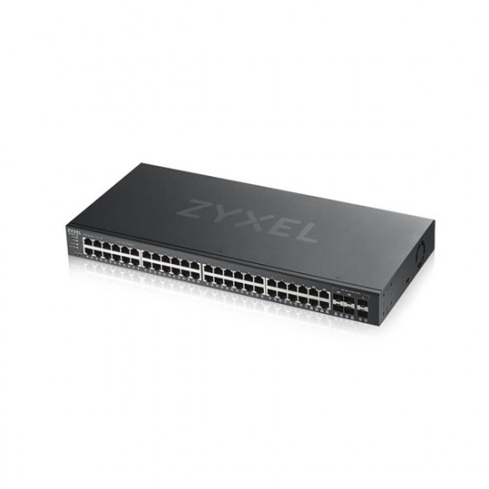 ZyXel GS1920-48V2 50-Portos GbE Smart Managed Switch (GS1920-48V2-EU0101F) ZyXel GS1920-48V2 50-Portos GbE Smart Managed Switch (GS1920-48V2-EU0101F)