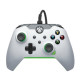 PDP Xbox Series X|S/Xbox One/PC 3,5 mm audio vezetékes neon fehér kontroller (049-012-WG) PDP Xbox Series X|S/Xbox One/PC 3,5 mm audio vezetékes neon fehér kontroller (049-012-WG)
