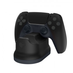 PDP PlayStation 5 DualSense Metavolt Twin Rapid Charger fekete kontroller töltőállomás (052-016-BK)