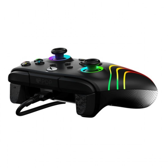 PDP Afterglow Wave Xbox Series X|S/Xbox One/PC 3,5 mm audio Lighting vezetékes kontroller (049-024) PDP Afterglow Wave Xbox Series X|S/Xbox One/PC 3,5 mm audio Lighting vezetékes kontroller (049-024)