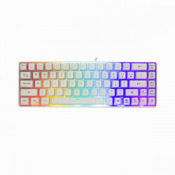 White Shark GK-2201W-US RONIN-W fehér membrán gamer billentyűzet US (GK-2201W-US)