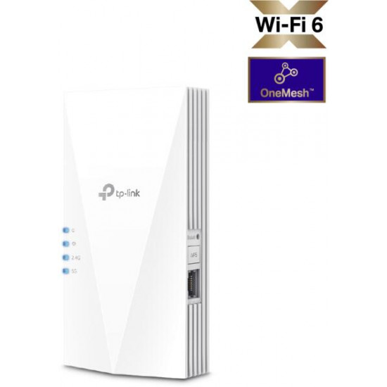 TP-LINK Wireless Range Extender Dual Band AX3000 Wifi 6, RE700X TP-LINK Wireless Range Extender Dual Band AX3000 Wifi 6, RE700X