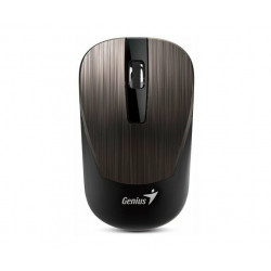 GENIUS Vezeték nélküli egér NX-7015, USB, 1200dpi, BlueEye, Fekete csokoládé (NX-7015_CHOCOLATE)