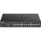 D-LINK Switch 24x1000Mbps Fémházas Menedzselhető Rackes, DGS-1100-24V2/E