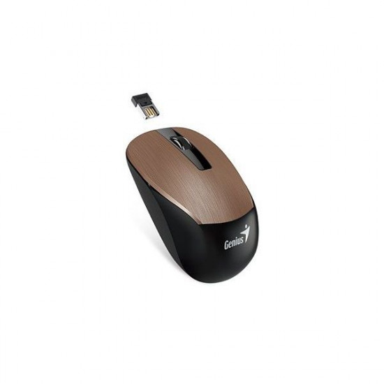 GENIUS Vezeték nélküli egér NX-7015, USB, 1200dpi, BlueEye, Rozsdabarna (NX-7015_ROSYBROWN) GENIUS Vezeték nélküli egér NX-7015, USB, 1200dpi, BlueEye, Rozsdabarna (NX-7015_ROSYBROWN)