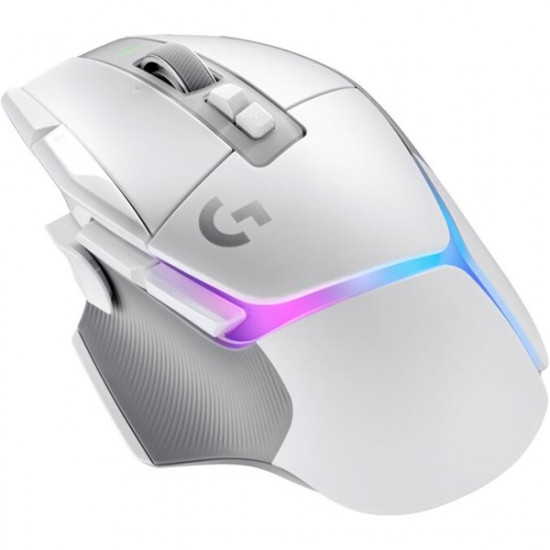LOGITECH G502 X PLUS Lightsync RGB Vezeték nélküli Gaming Egér - Fehér (910-006171)