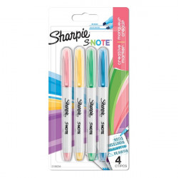 Sharpie S-Note 2:1 lettering 4 db-os vízbázisú marker (NSH2138234)