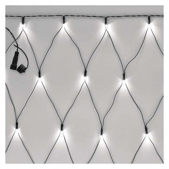 Emos D1DC01 2x1,5m 160LED IP44 hideg CNT - fényfüzér háló Emos D1DC01 2x1,5m 160LED IP44 hideg CNT - fényfüzér háló
