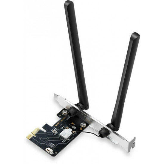 MERCUSYS Wireless Adapter PCI-Express Dual Band AXE5400 Wifi 6E Bluetooth, MA86XE MERCUSYS Wireless Adapter PCI-Express Dual Band AXE5400 Wifi 6E Bluetooth, MA86XE