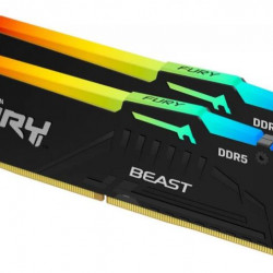 KINGSTON FURY Memória DDR5 16GB 5600MHz CL36 DIMM (Kit of 2) Beast RGB EXPO