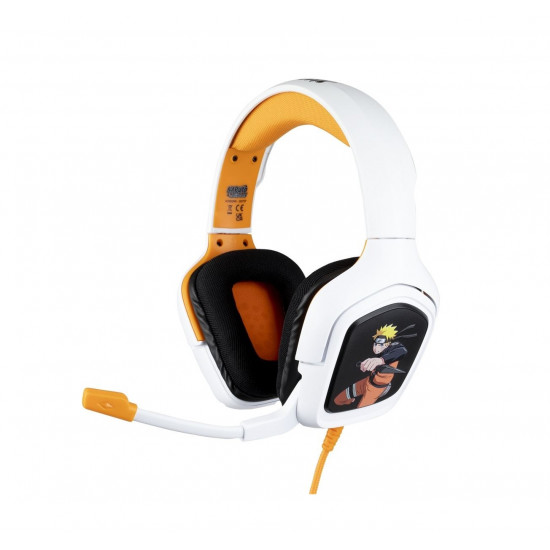 KONIX Naruto Vezetékes Gaming 2.0 Stereo Mikrofonos fejhallagtó - Fehér/Sárga (KX-GH-NARU-WH) KONIX Naruto Vezetékes Gaming 2.0 Stereo Mikrofonos fejhallagtó - Fehér/Sárga (KX-GH-NARU-WH)