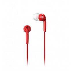Genius HS-M320 mikrofonos fülhallgató - piros (31710005415)