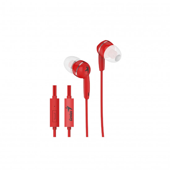 Genius HS-M320 mikrofonos fülhallgató - piros (31710005415) Genius HS-M320 mikrofonos fülhallgató - piros (31710005415)
