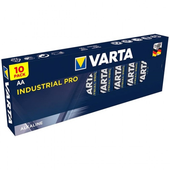 Varta Industrial Pro R6 10db AA alkáli elem (4006211111) Varta Industrial Pro R6 10db AA alkáli elem (4006211111)