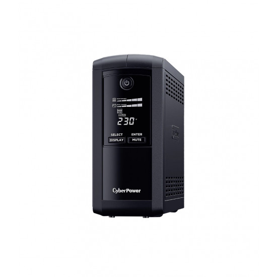 CYBERPOWER 1000VA 550W 230V szünetmentes tápegység + USB LINE-INTERACTIVE (VP1000ELCD) CYBERPOWER 1000VA 550W 230V szünetmentes tápegység + USB LINE-INTERACTIVE (VP1000ELCD)