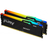 KINGSTON FURY Memória DDR5 32GB 5600MHz CL36 DIMM (Kit of 2) Beast RGB