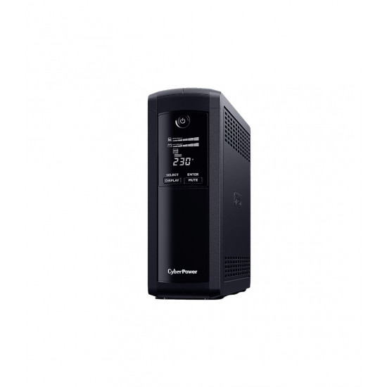 CYBERPOWER 5x Schuko 1600VA 960W 230V szünetmentes tápegység + USB LINE-INTERACTIVE (VP1600ELCD) CYBERPOWER 5x Schuko 1600VA 960W 230V szünetmentes tápegység + USB LINE-INTERACTIVE (VP1600ELCD)