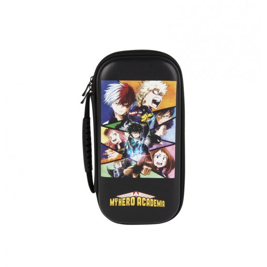 KONIX Heroes Nintendo Switch/Lite/OLED Utazó Tok (KX-BP-MHA-BLK) KONIX Heroes Nintendo Switch/Lite/OLED Utazó Tok (KX-BP-MHA-BLK)