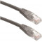 WIRETEK kábel Patch UTP Cat.6 20m Szürke