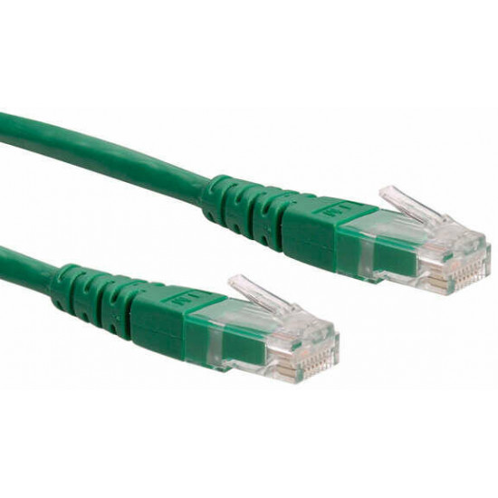 Roline UTP CAT6 patch kábel 5m zöld Roline UTP CAT6 patch kábel 5m zöld