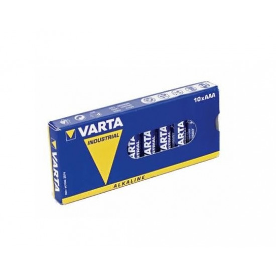 Varta Industrial LR03 10db AAA alkáli elem (4003211111) Varta Industrial LR03 10db AAA alkáli elem (4003211111)