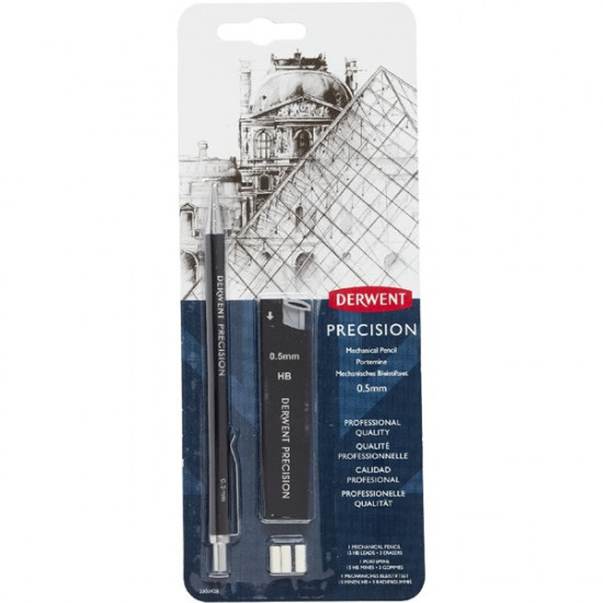 Derwent Precision 0,5mm HB nyomósirón szett (2302428) Derwent Precision 0,5mm HB nyomósirón szett (2302428)