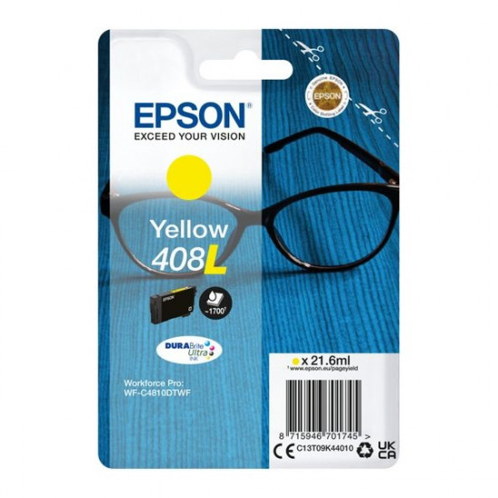 Epson 408L DURABrite Ultra tintapatron sárga (C13T09K44010) Epson 408L DURABrite Ultra tintapatron sárga (C13T09K44010)