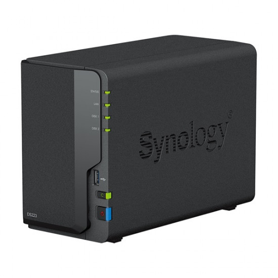 Synology DS223 2x SSD/HDD NAS Synology DS223 2x SSD/HDD NAS