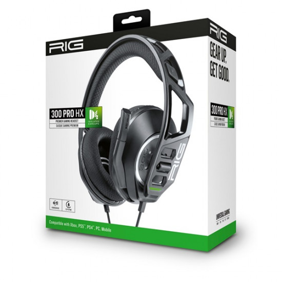 Nacon Plantronics RIG 300PRO HX Xbox Series X fekete gamer headset