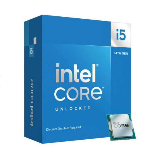 Intel Core i5 14600KF 3.5GHz/14C/20M Without Graphics Intel Core i5 14600KF 3.5GHz/14C/20M Without Graphics