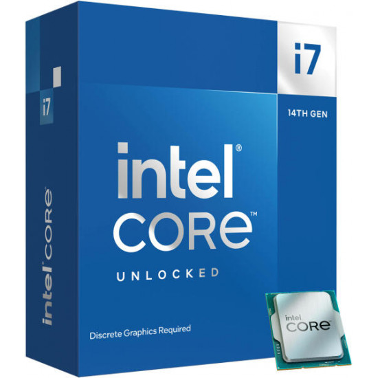 Intel Core i7 14700KF 3.4GHz/20C/33M UHD Without Graphics Intel Core i7 14700KF 3.4GHz/20C/33M UHD Without Graphics