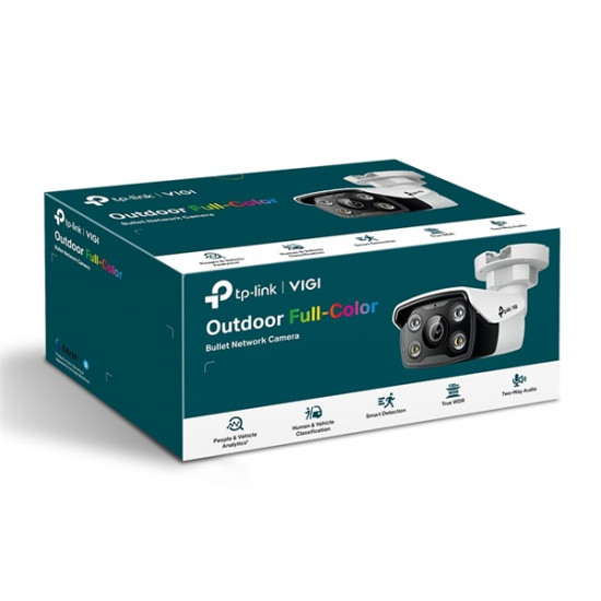 TP-LINK VIGI C350(2.8MM) 5 Megapixel, 2.8mm Objektív IP kültéri színes éjjellátó kamera TP-LINK VIGI C350(2.8MM) 5 Megapixel, 2.8mm Objektív IP kültéri színes éjjellátó kamera