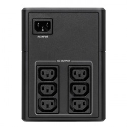 EATON UPS 5E1200UI, Gen2, USB IEC, 1200VA/660W, In: C14, Out: 6xC13, Line-interaktív szünetmentes, AVR, torony (9C00-63017)