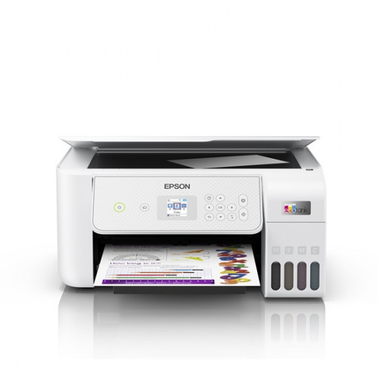 EPSON Tintasugaras nyomtató - EcoTank L3286 (A4, MFP, színes, 5760x1440 DPI, 33 lap/perc, USB/Wifi) (C11CJ66427) EPSON Tintasugaras nyomtató - EcoTank L3286 (A4, MFP, színes, 5760x1440 DPI, 33 lap/perc, USB/Wifi) (C11CJ66427)