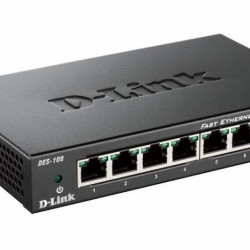 D-Link DES-108 10/100Mbit 8 portos switch
