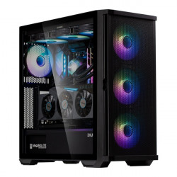 ZALMAN Ház Midi ATX Z10 DUO Tápegység nélkül, Fekete RGB