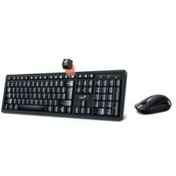 GENIUS Vezeték Nélküli Billentyűzet + egér KM-8200 Smart, USB Dual Color (KM-8200DC)