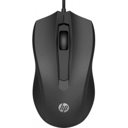 HP Vezetékes Egér 100, fekete (6VY96AA#ABB)